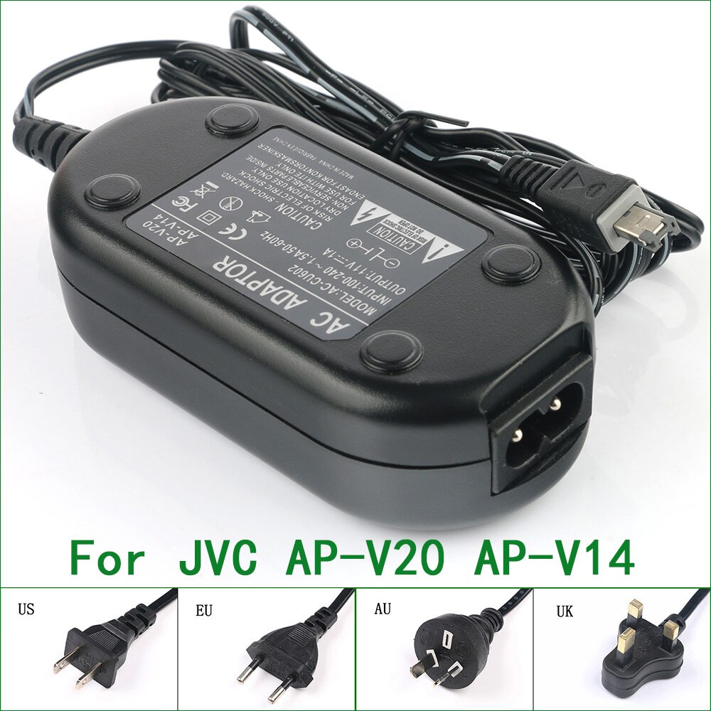 AC Power Adapter/Carregador Para JVC GR-D220 GR-D225 GR-D228 GR-D239 GR-D240 GR-D245 GR-D246 GR-D247 GR-D250 GR-D270 GR-D720