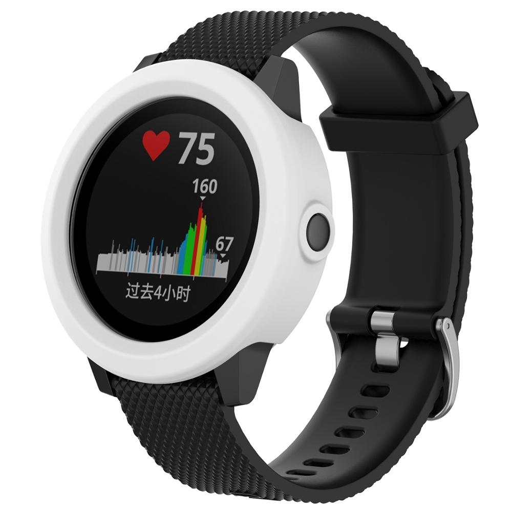 Soft Protector Cover Case For Garmin vivoactive 3/Element Soft Silicone Protective Frame Skin Shell Cover For Vivoactive3 Case