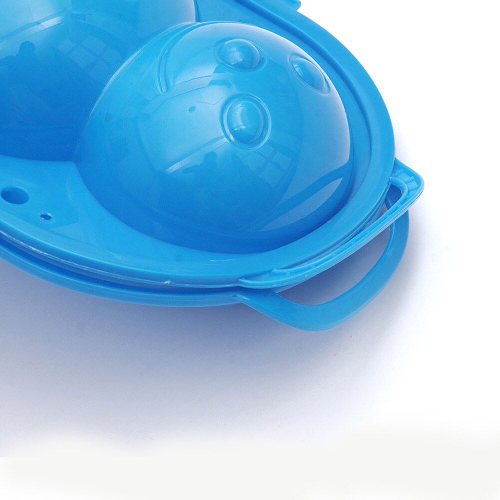 1 stuk sneeuwbalmaker voor buiten in de winter, zandvorm, sneeuwpopvorm, sneeuwbalmaker, grappige compacte sneeuwballengevechtsportspeelgoed