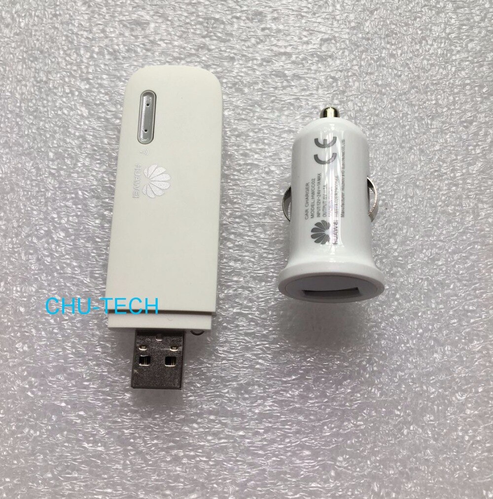 Ontgrendeld Originele huawei E8231 met originele huawei autolader 21M 3G USB wifi dongle