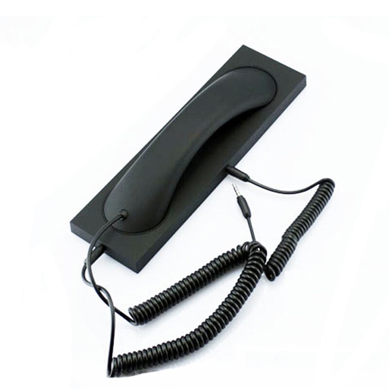 3.0 Phone Handset bluetooth Retro Mic Telephone Cell Phone Handset Receiver For Mobile Prevention Radiation