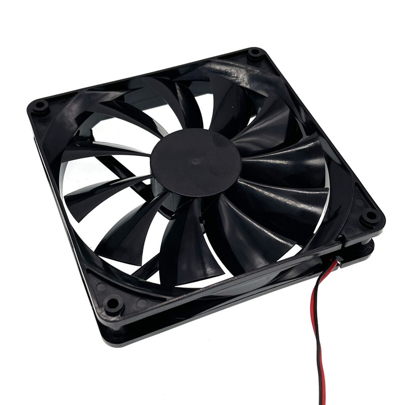 Replace DFB13512H 135mm PSU Chassis Cooling Fan DC 12V 0.28A 1800RPM 13525 135X135X25mm 2 Wires Dual Ball Bearing