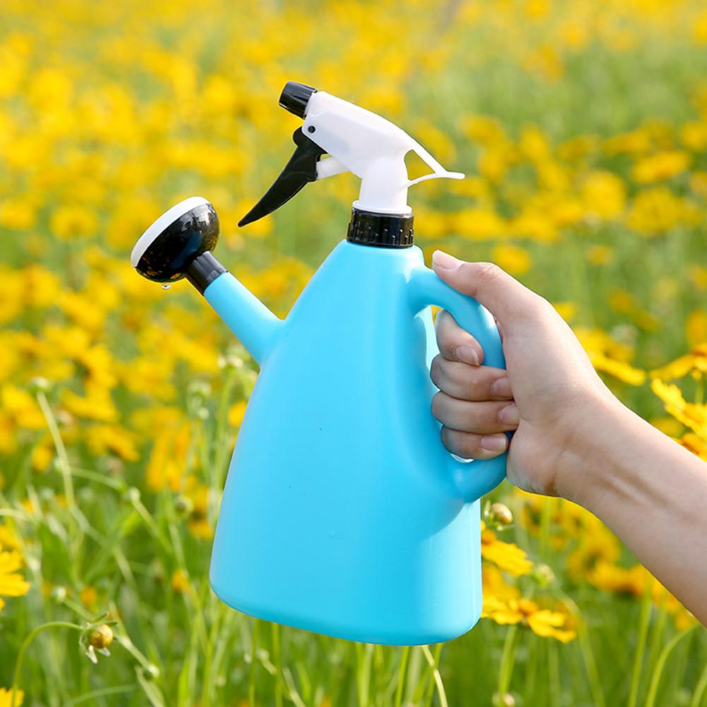 Watering Can Adjustable Rotating Nozzle PP Multifunctional Gardening Sprayer for Home