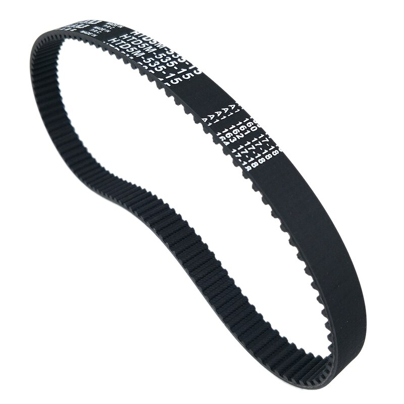 Correa de conducción para patinete eléctrico, accesorio para e-scooter, correa de repuesto negra para patinete eléctrico, 535-5M-15