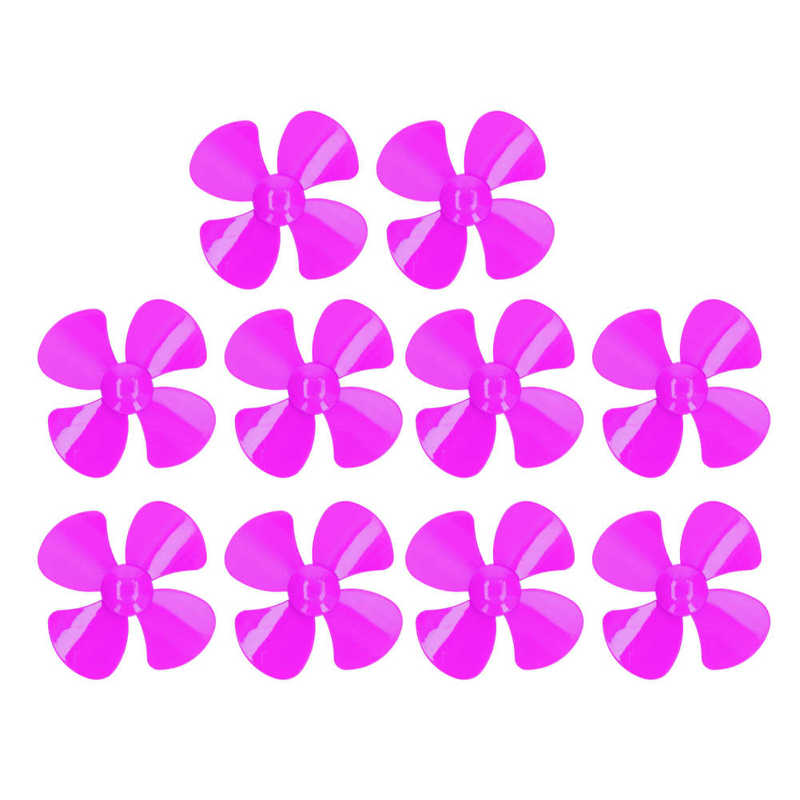 4 Blades Propeller 100mm Diameter Plastic Propellers with 2mm Hole for Craft for Mechanical Model Making: Color1