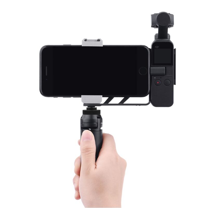 Opvouwbare Telefoon Houder Adapter Clip Selfie Mount Metalen Statief Voor Dji Osmo Pocket Handheld Gimbal Camera Accessoires