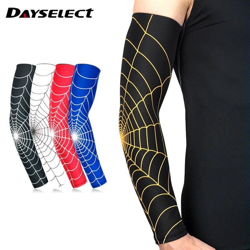 Quick Dry UV Schutz Compression Arm Sleeves für Basketball Ellenbogen Pad Fitness Armschützer Sport Radfahren Hülse