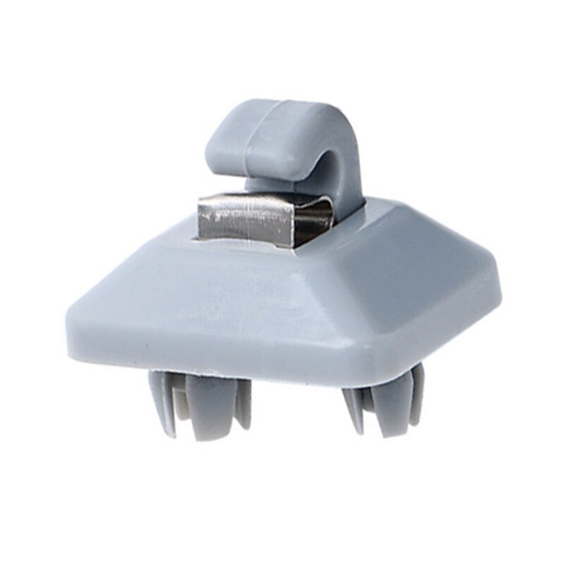 1Pc 8U0857562 ORETG45 Plastic Gray Sun Visor Clip Hook Holder for A1 A3 A4 A5 Q3 Q5 8U0857562 8E0857562 C45: B