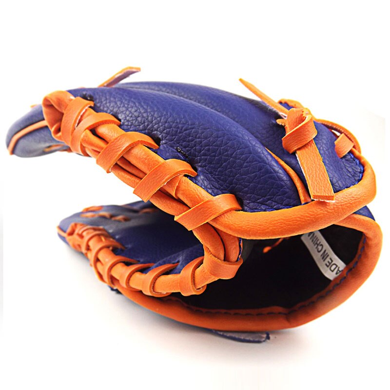 Blå färg barn vänster hand baseball handske halkfri supermjuk slitstark