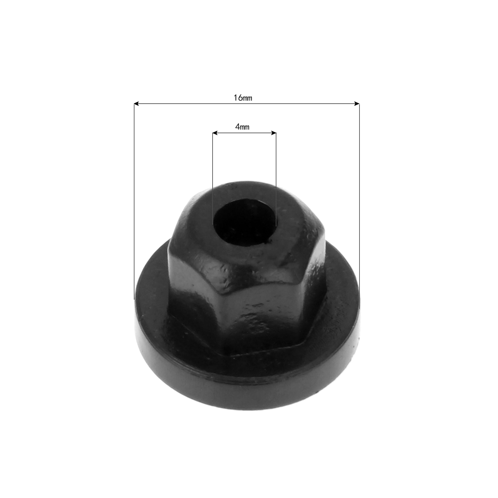 20 stk bil plast karosseri mutter flens klips 10mm sekskantede nagler for mercedes benz 7 series 003-990-02-51 bmw 16-13-1-176-747