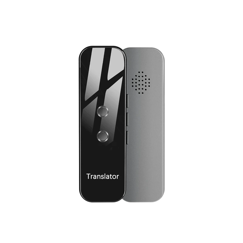 Traductor Himtop portátil, 137 idiomas, aplicación inteligente de texto por voz instantánea, fotografía, traducción de idiomas, aprendizaje, viajes, negocios: Plata