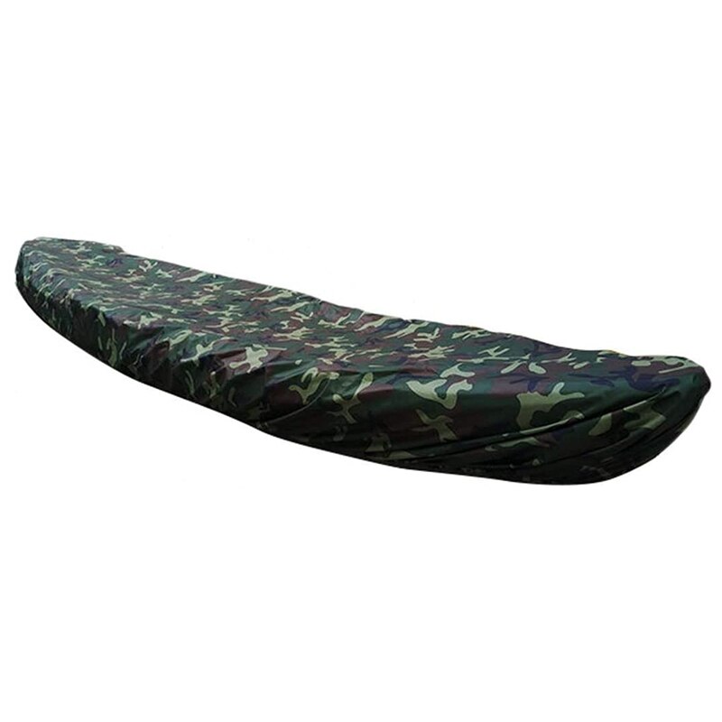-Universal Camouflage Kayak Kano Opslag Cover Waterdicht Uv-bestendig Stofkap Geschikt Voor 3.6-4M/11.8-13Ft Boot: Default Title