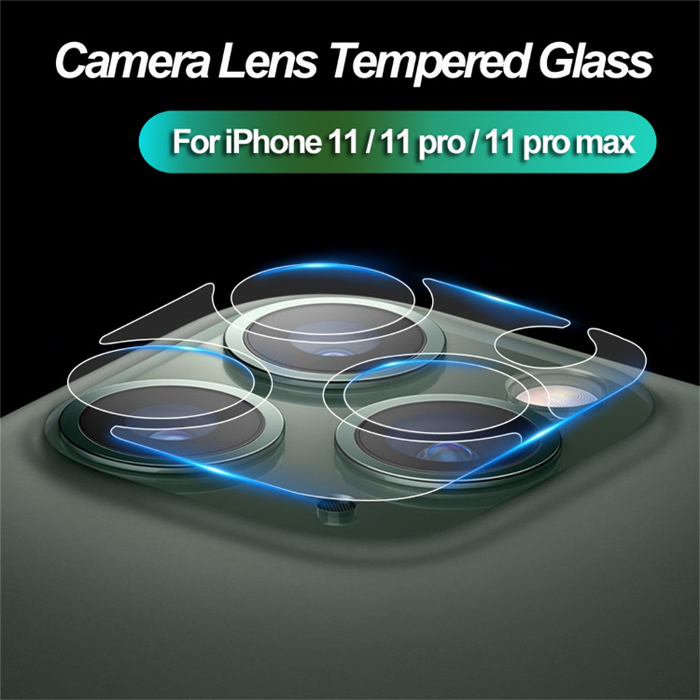1pcs/lot Full Cover Clear Back Camera Lens Screen Protector Protective Film Tempered Glass For iPhone 11 Pro Max 11 pro