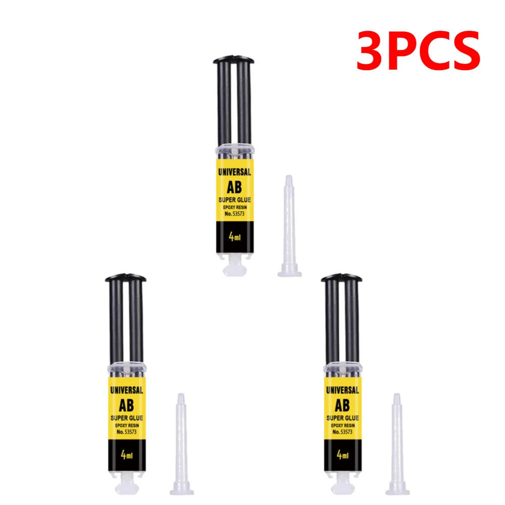 Universal epoxyharpiks ab lim til glas metal keramik træbearbejdning vandtæt reparation stærk klæbemiddel lim super flydende lim: Himmelblå