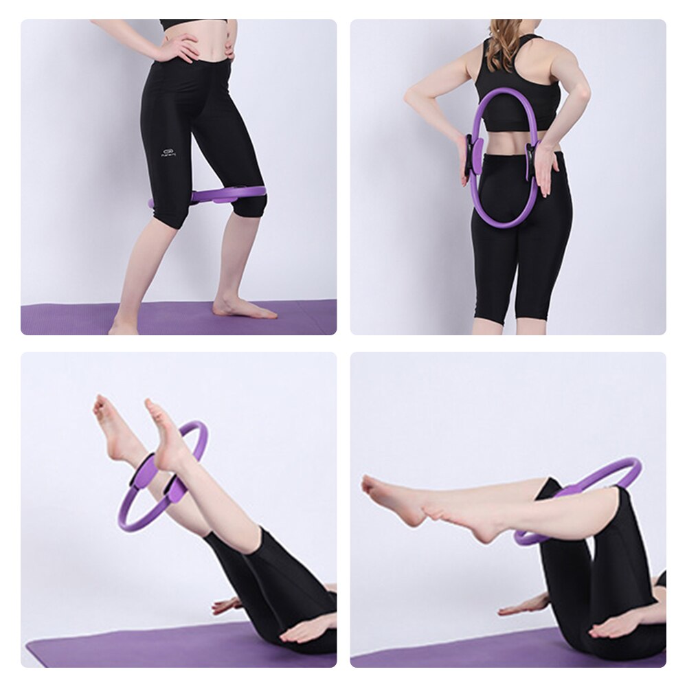 Yoga cirkel pilates ring behagelig sport træning ring kvinder fitness accesoorie kinetisk modstand pilates cirkel