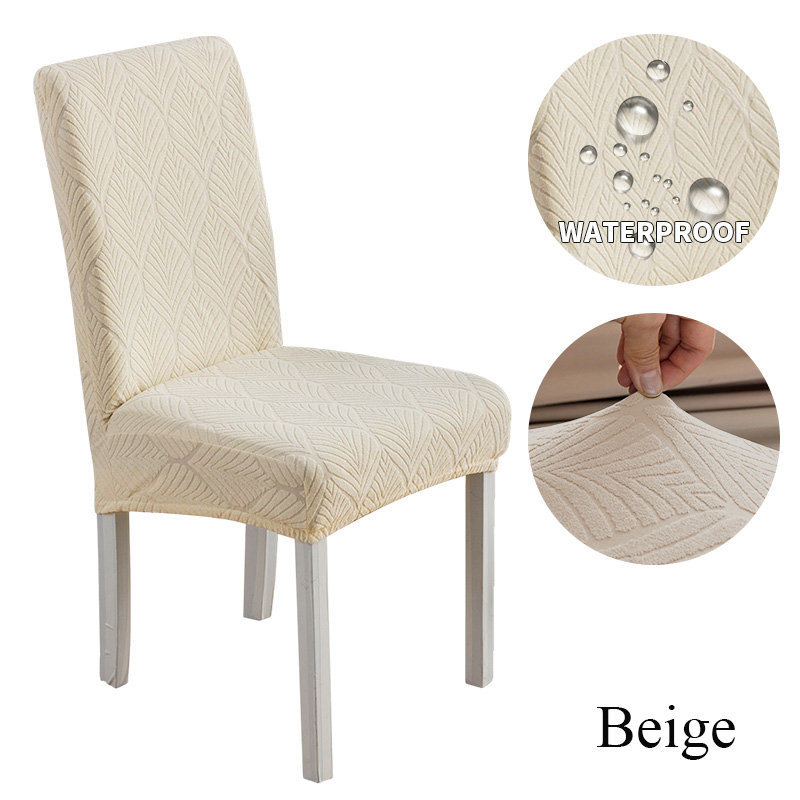 1/2/4/6pcs Waterproof chair cover suitable for all seasons and scenes high elasticity suitable for a variety of chair types.: Yellow / 60*150cm