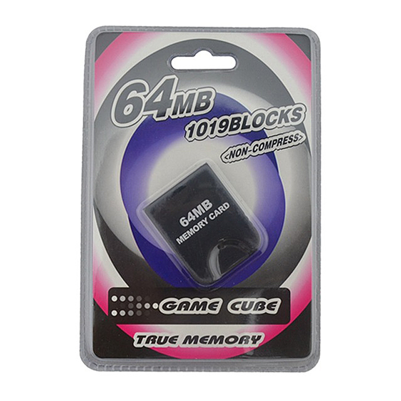 8/16/32/64/128 MB Memory Card for the Nintendo Gamecube Wii Game: 64MB