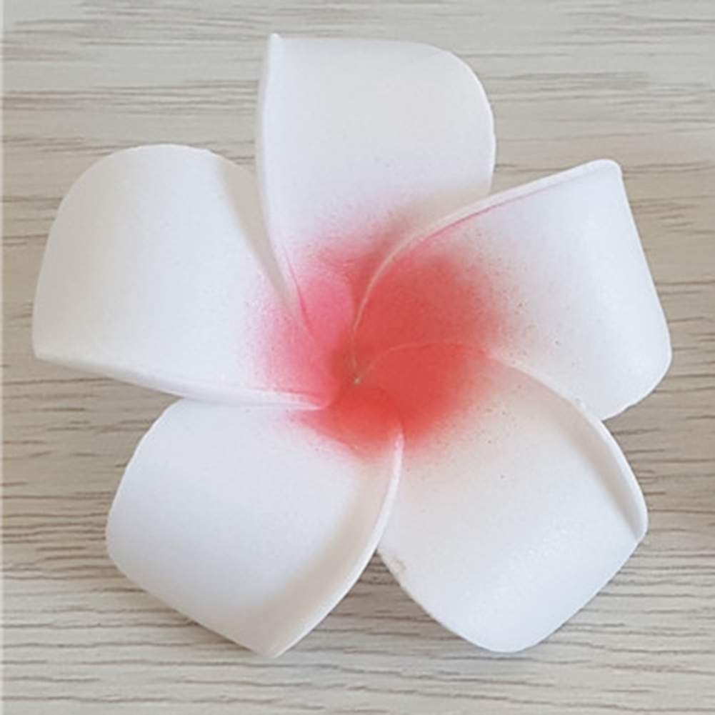Pinza de pelo de flores para mujer, pasador de playa hawaiana, accesorios coloridos, horquilla, herramientas de peinado de tiro