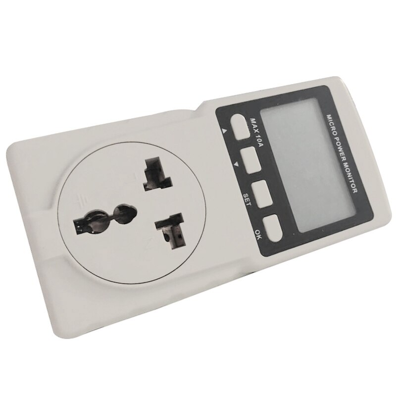 Lcd Micro-compteur de puissance analyseur moniteur numérique compteur de puissance Gm86 compteur de puissance moniteur de mesure prise, prise américaine