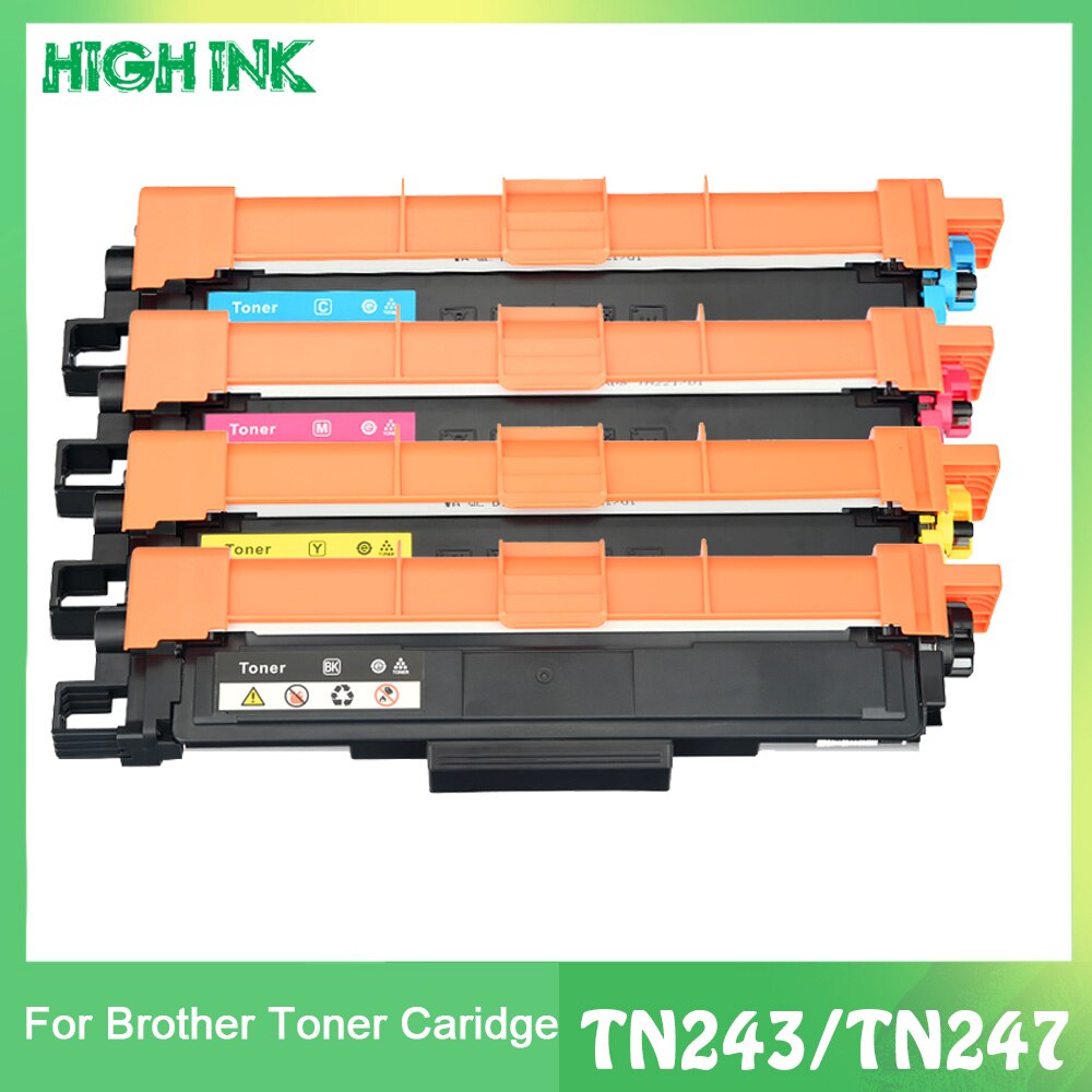 Brother Toner kartuşu için uyumlu TN243 TN247 için HL-L3210W HL-L3230CDW HL-L3270CDW 3210 3230 3270 3517 3550 3710 yazıcı