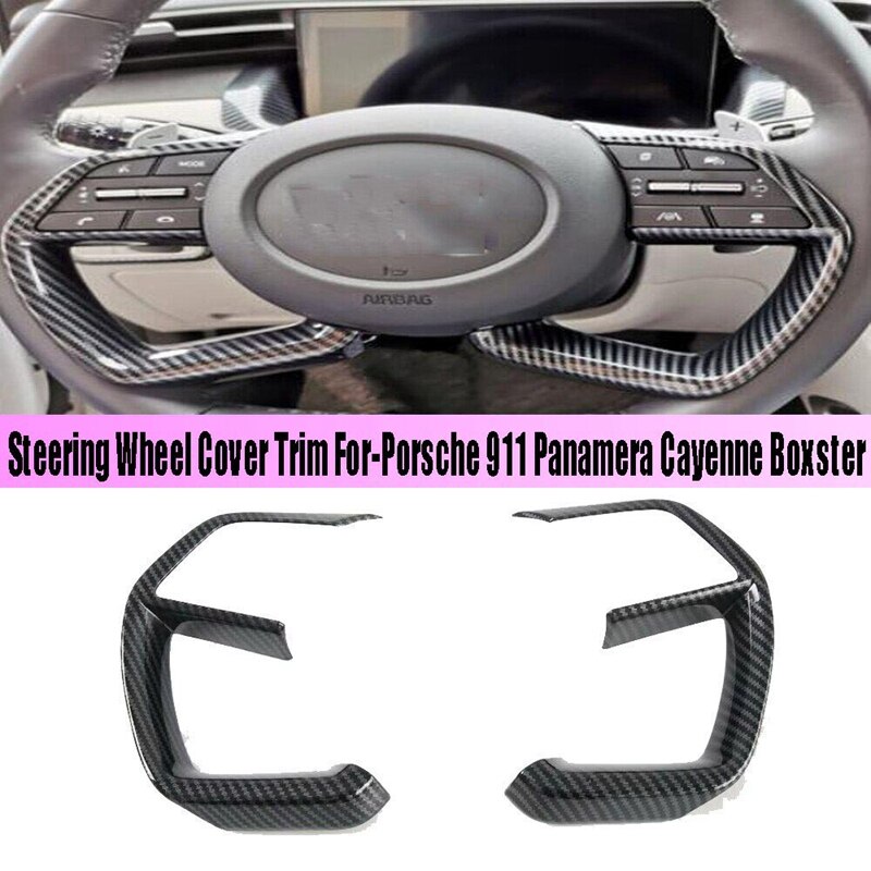 Autocollants De DéCoration De RevêTement De Garniture De Volant De Voiture Pour Jeep Grand