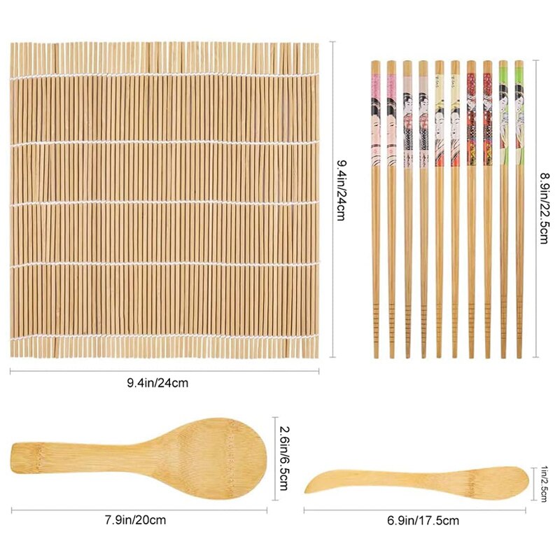 Juego de rodillos de Bazooka para hacer Sushi, utensilios de cocina para enrollar carne y verduras, utensilio de cocina, accesorios