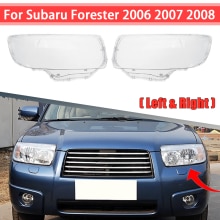 Links Rechts Koplamp Cover Shell Transparante Lampenkap Koplamp Cover Lens Glas Voor Subaru Forester 2006 2007 SU2503119