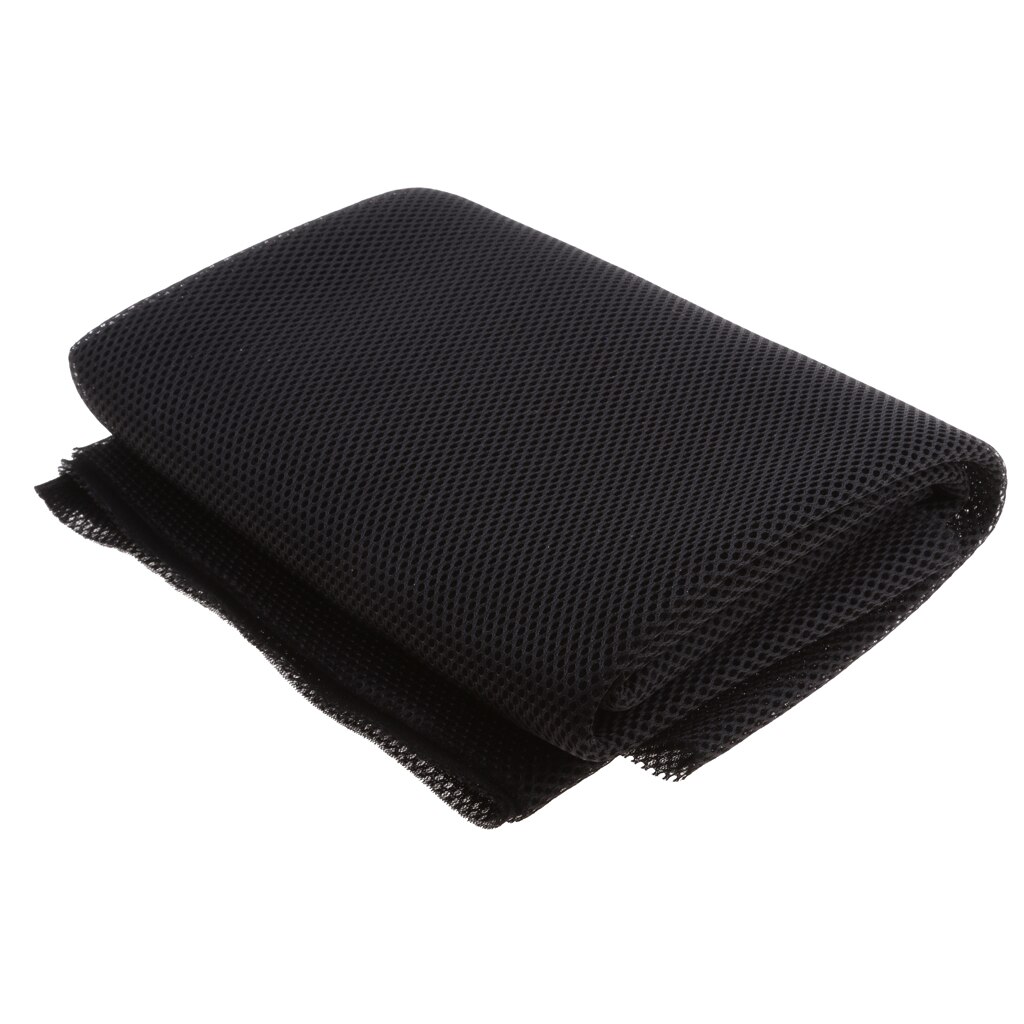 Speaker Grill Doek, Stereo Speaker Luidspreker Mesh Doek, 140X50 Cm, stofdicht & Krasbestendig-Diverse Kleuren: Black