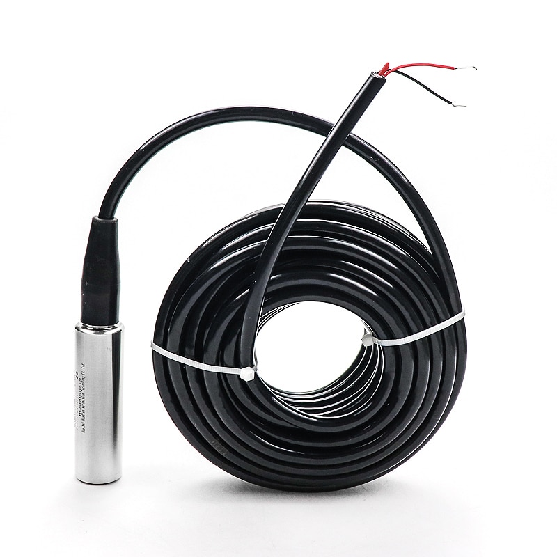 4-20mA Output,DC24V water deep well rainwater Tank Submersible Liquid Water level sensor