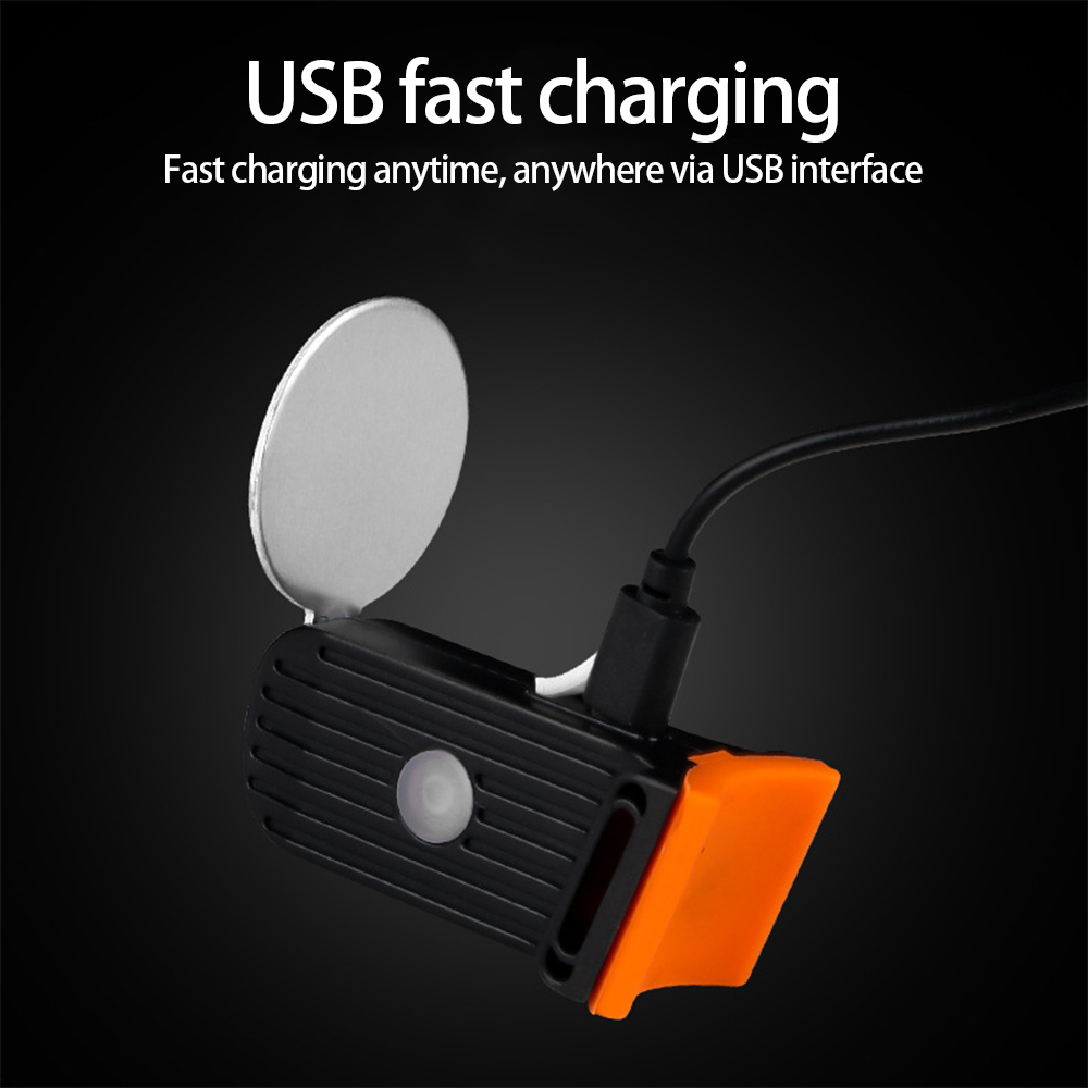 Luz trasera Led para bicicleta, luces traseras con múltiples modos de iluminación, carga USB, accesorios para bicicleta, novedad