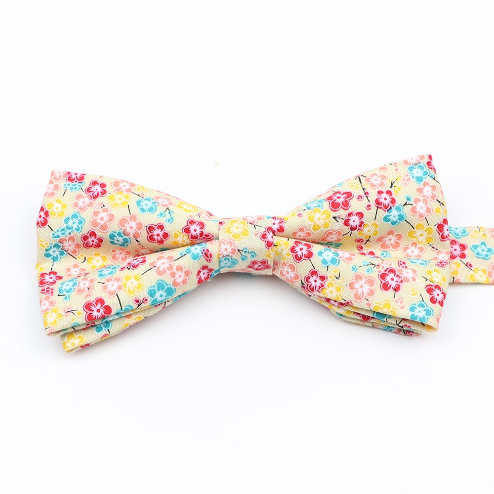 Kleurrijke Bloemen Strikjes Mode Katoen Print Bowtie Stropdassen Voor Mannen Wedding Party Pakken Gravata Vlinder Sjaaldassen