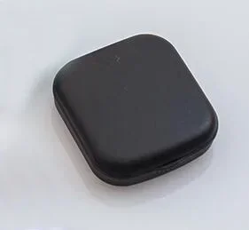 Scatola per lenti a contatto 1PC kit da viaggio carino Tasca mini custodia per lenti a contatto kit da viaggio Contenitore per lenti a specchio facile da trasportare: nero