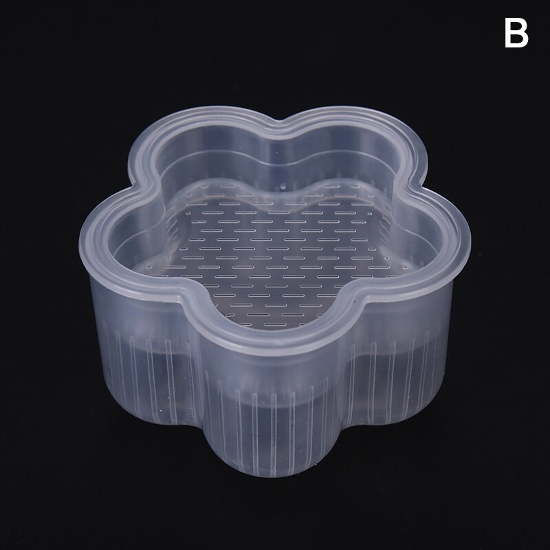 Clear DIY Sushi Mold Practical Kitchen Bento Decorating Sushi Onigiri Mold Food Press Triangular Form Rice Ball Maker Accessorie: B