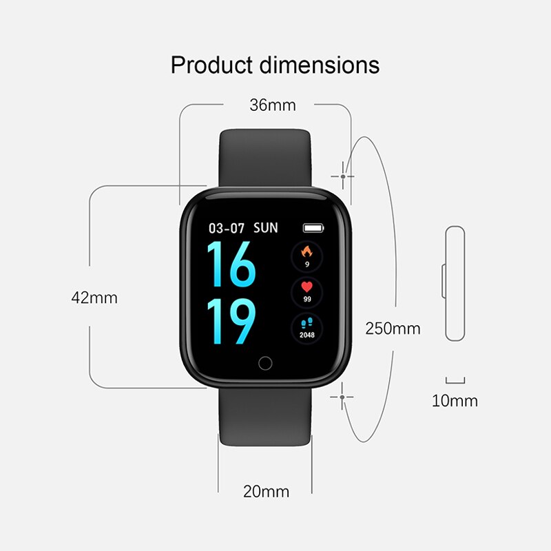 Reloj inteligente T80 con Bluetooth para hombre, reloj deportivo resistente al agua con llamadas, recordatorios