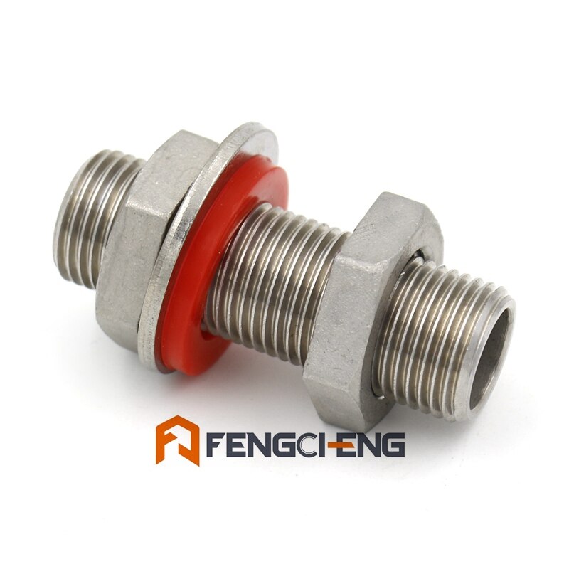 Variabel längd wedless skott , 1/2 "nps  x 2.5 " nippel, vattenkokare/kylar skott,