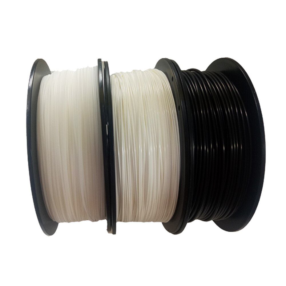 FLEXBED 1,75mm POM Acetal Delrin filamento 1kg /2.2lbs 3D para impresoras, Color blanco