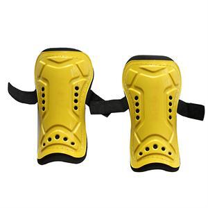 Sicherheit FußBall Shinguard Beine Schutz Sport Radfahren Bein Wettbewerb FußBall Schienbein Schutz Pads 2Stck: Gelb