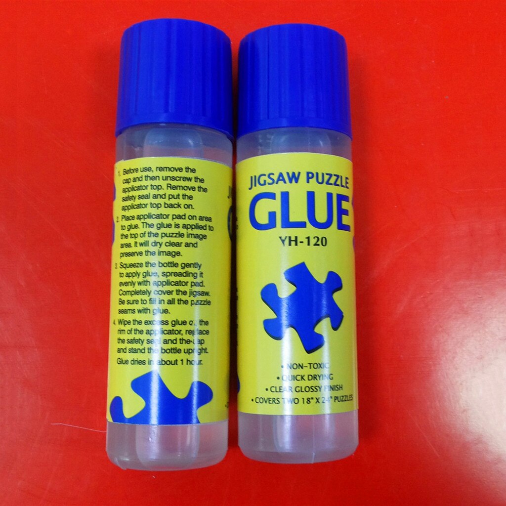 120ml no tóxico ecológico pegamento rompecabezas Conserver auto aplicar secado rápido para Diy pegar papel líquido Gel transparente