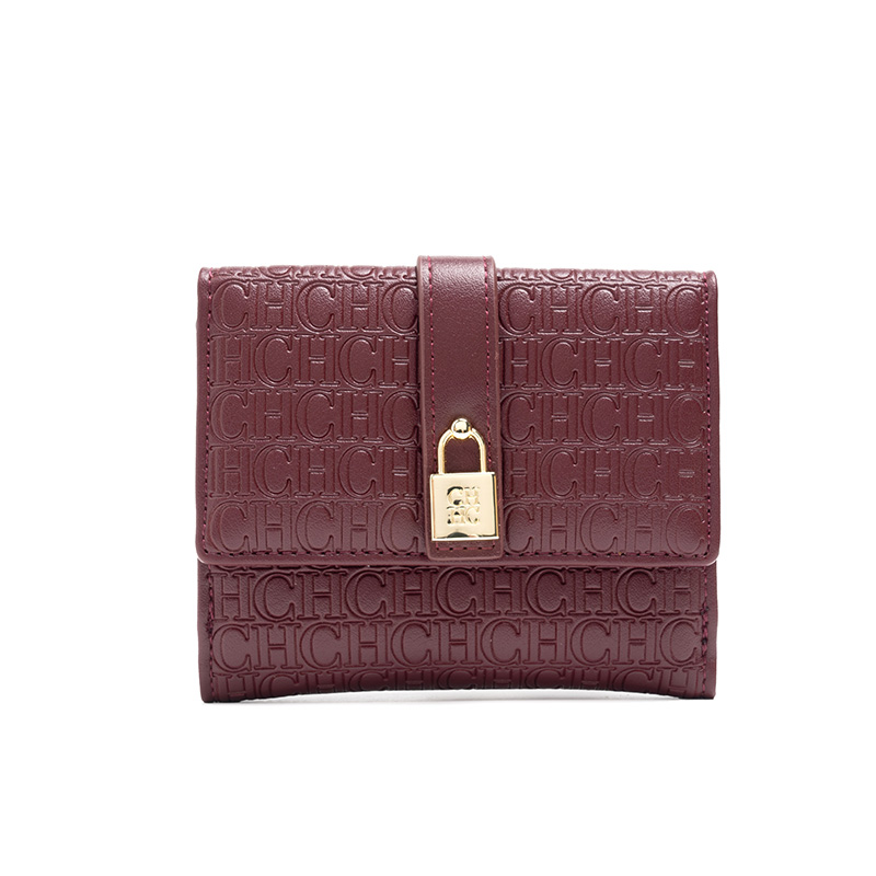 CH Premium Wallet Standard Wallet Women's Temperament Style Card Wallet Versatile Letter Print Walle: GRAY