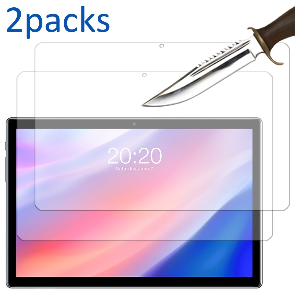 2 sztuk folie szklane dla Teclast P20hd P20 folia ochronna HD dla Teclast M40 M40SE T40 Pro Plus M30 X10H T30 M30 szkło ochronne