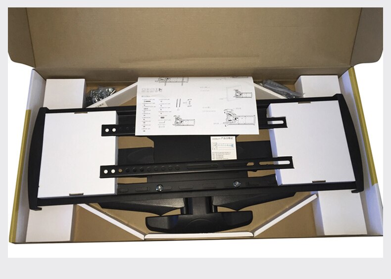 32-60 inch Full Motion TV Wall Mount 6 Swing Arms Bracket with Cable Management