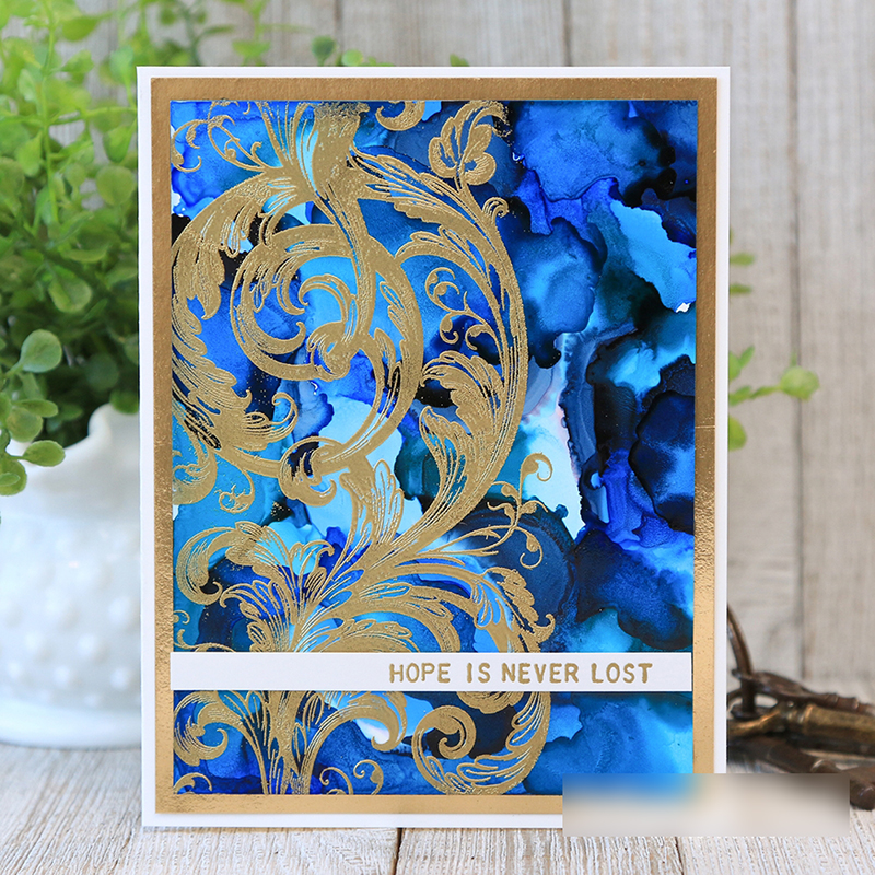 Spring Plant Leaves Flower Border Clear Stamps Sets for Scrapbooking DIY Paper Greeting Card Craft Template No Die Cuts