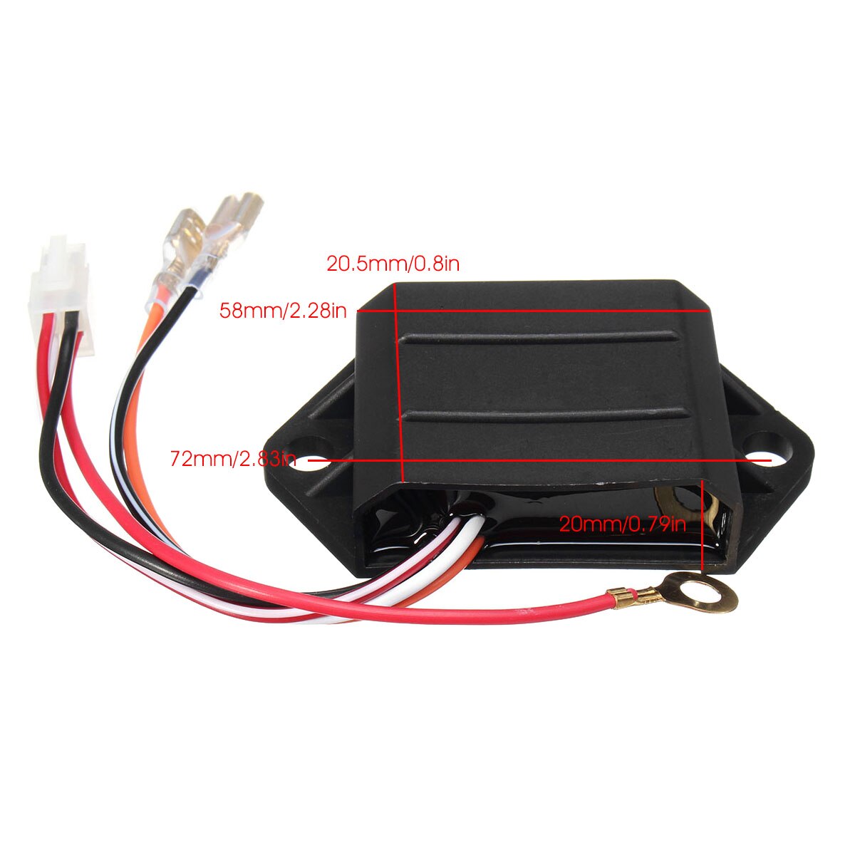 Golf Cart CDI Ignitor For EZ-Go Golf Cart 1991-2002 4 Cycle Gas Models 72562-G01