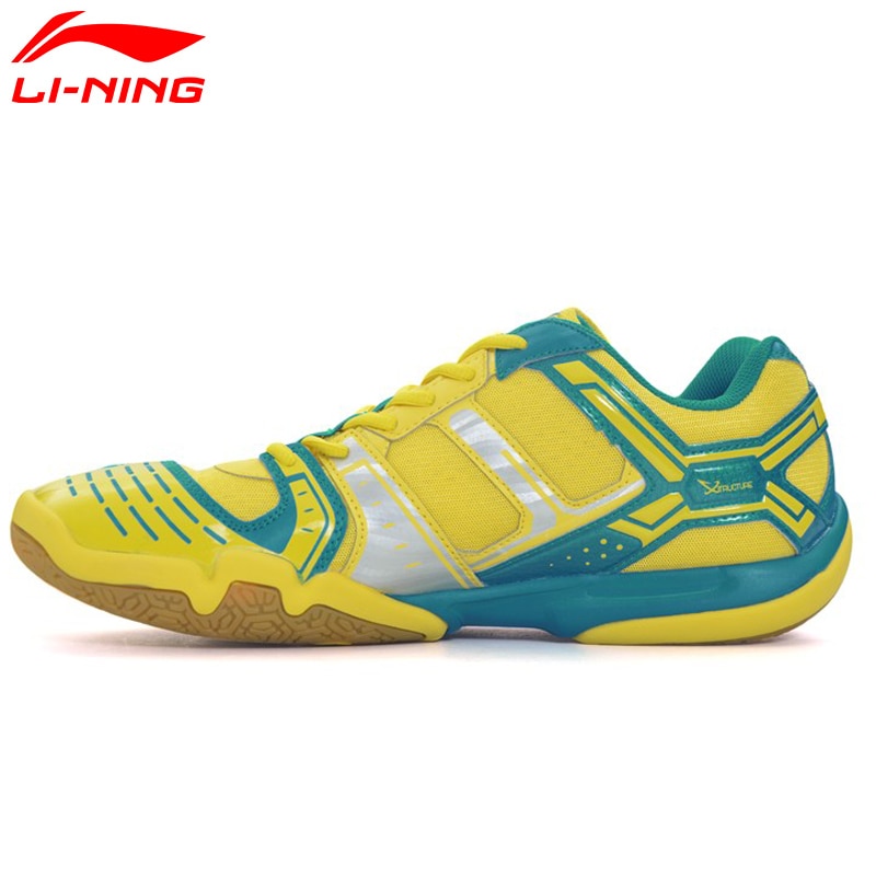 Li-Ning vrouwen Saga Licht TD Badminton Schoenen Anti-Gladde Sneakers Ademend Slijtvast Voering Sport schoenen AYTM076 SAMJ17