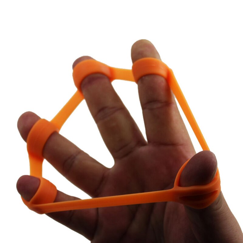 1Pcs Silicone Hand Vinger Trainer Ring Anti Stress Speelgoed Student School Verhogen Focus Speelgoed Antistress Voor Autisme