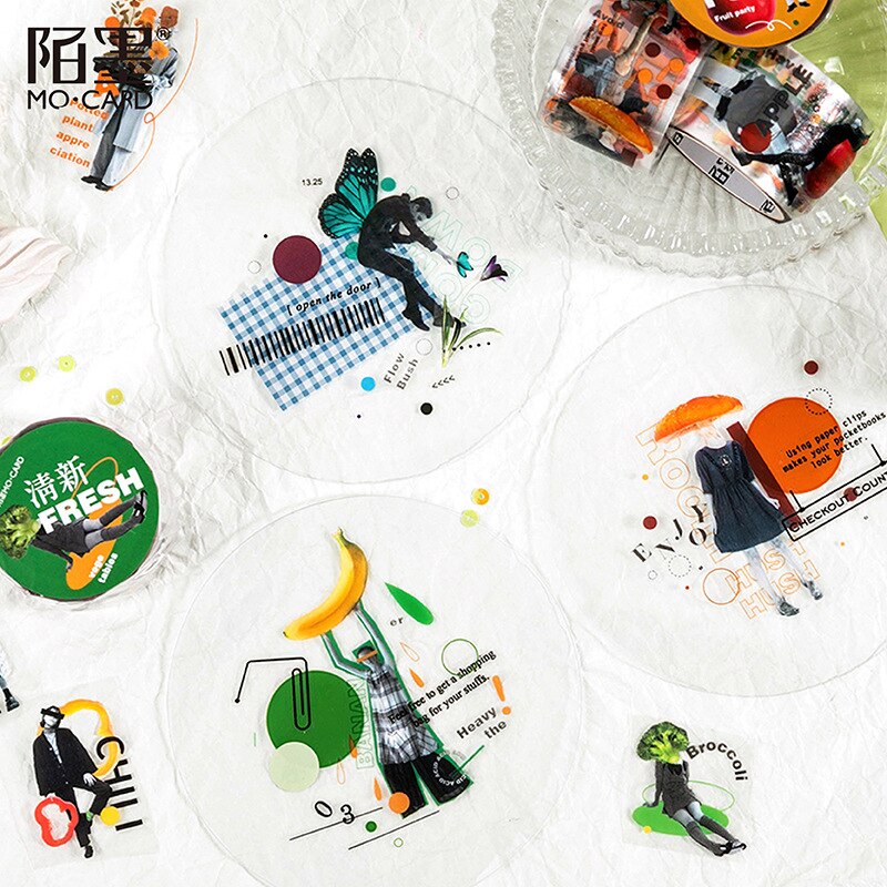 1Pcs/1Lot Decoratieve Plakband Wonder Collage Tijdschrift Scrapbooking Diy Papier Japanse Stickers 5M