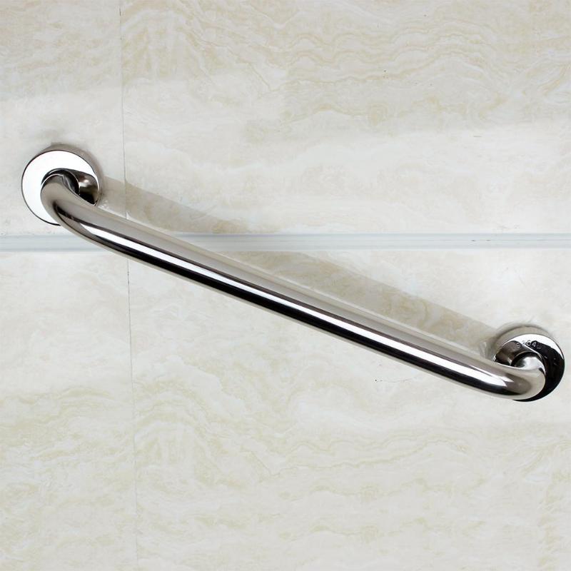 Stainless Steel Bathroom Bathtub Handrail Safety Grab Bar Bathroom Handle Armrest Anti Slip for Glass Door Bathroom Elder 30cm