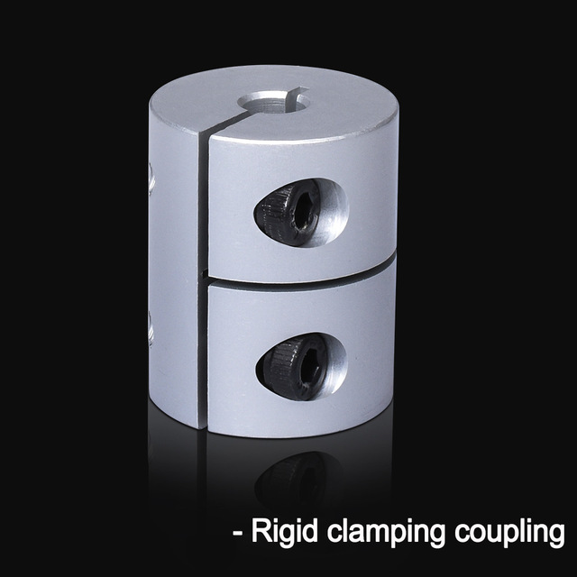 Flexible Welle Kupplung Plum blossom/Starre/Elastische Spann Koppler 3D Drucker Teil Für Gravur Maschine StepperMotor Stecker: 5x8mm / Rigid clamping