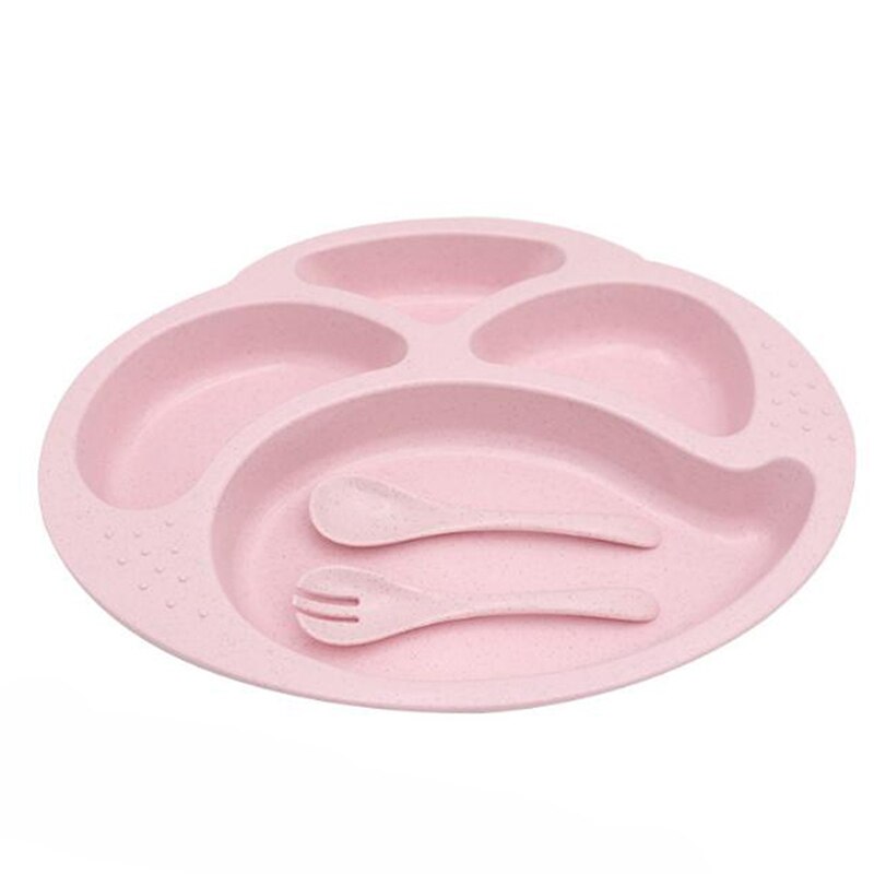 Kids Bowl Baby Plates Baby Feeding Silicone Plate children's Integrated Baby Silica Gel Dishes