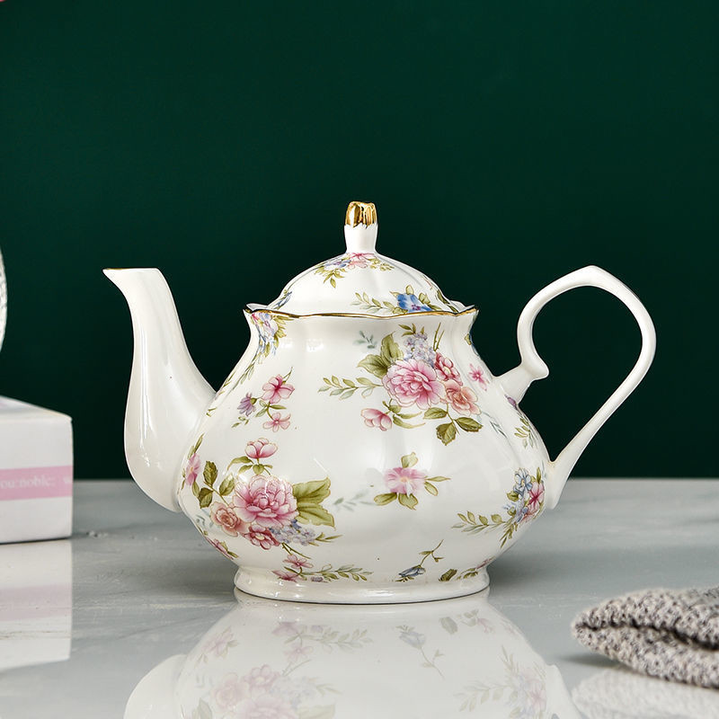 400 ml Europäische Knochen China Teekanne Engli... – Grandado